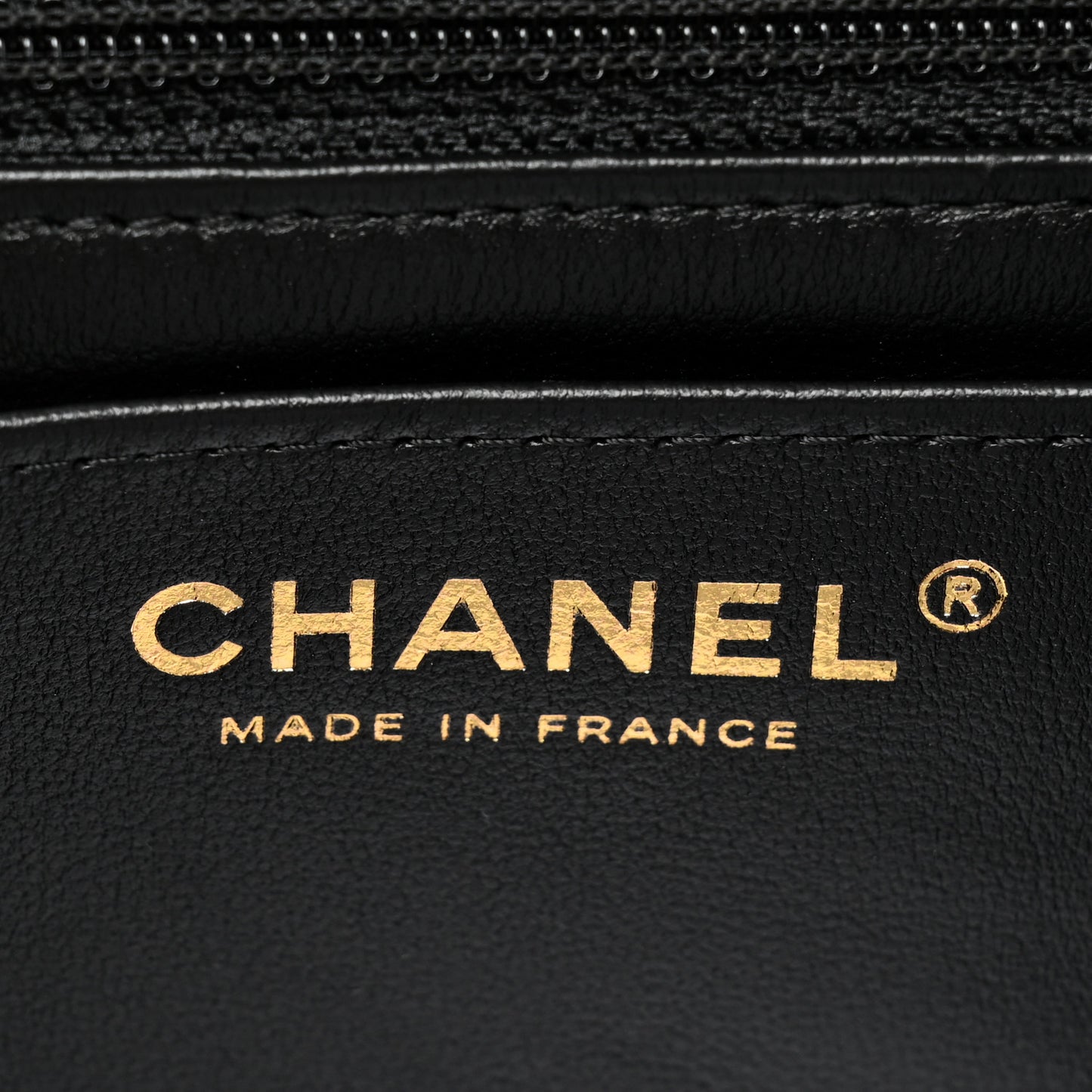 Lambskin Quilted Mini Rectangular Flap Black