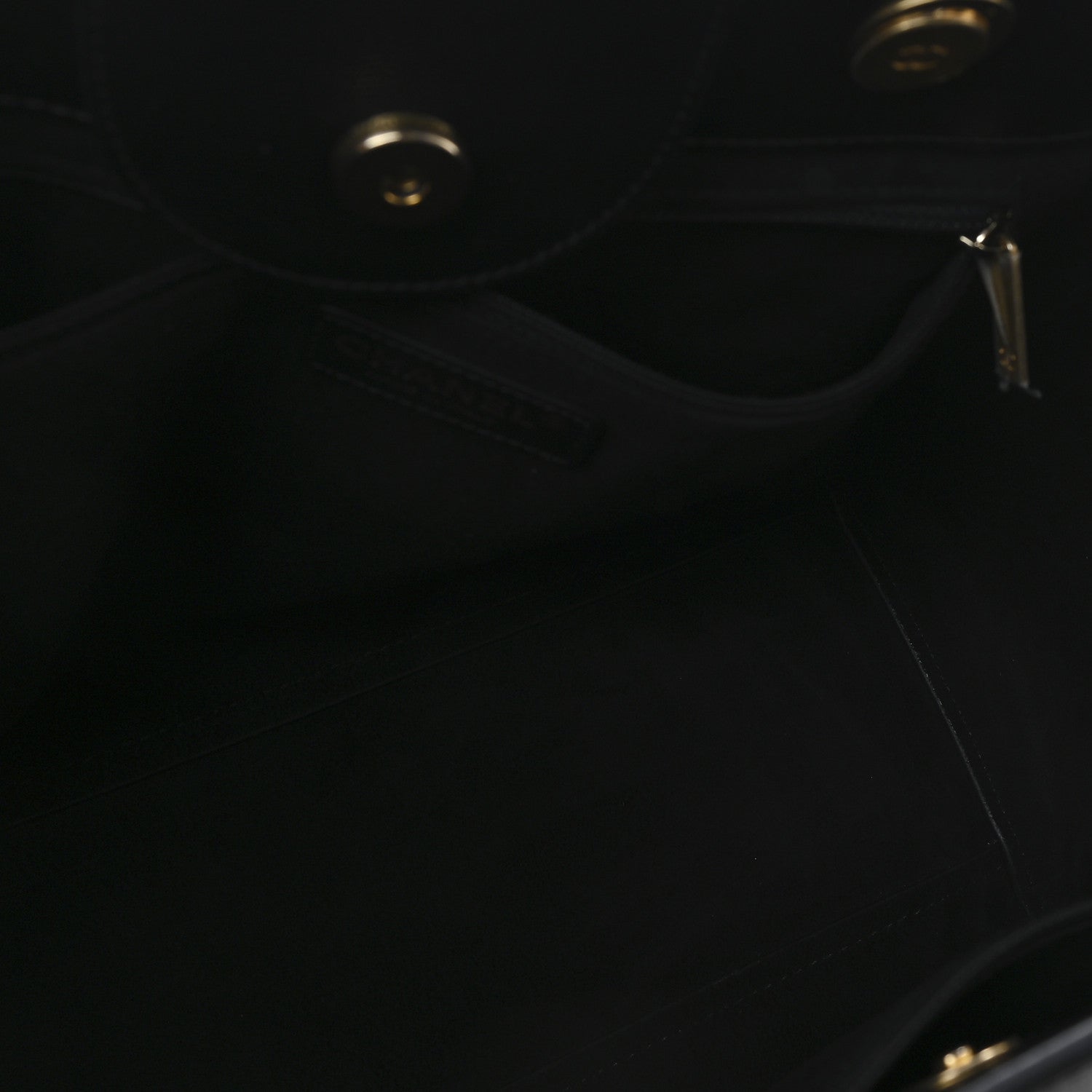 Chanel Caviar Small Studded Deauville Tote Black 11 of 11