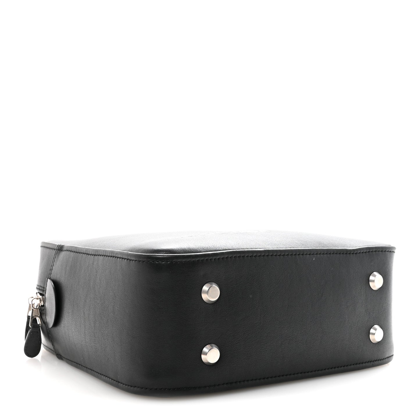 Calfskin S Triangle Duffle Black