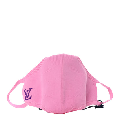 Louis Vuitton Knit Face Mask Pink 1 of 5