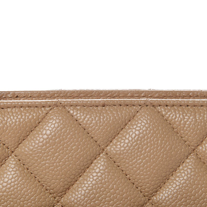 Chanel Caviar Quilted Medallion Tote Beige 15 of 21