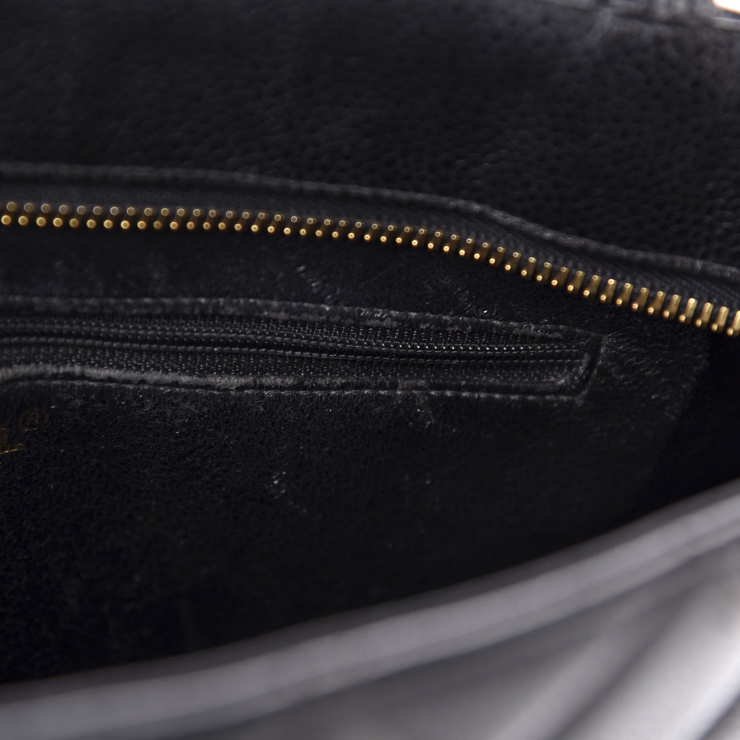 Caviar Quilted Medallion Tote Black