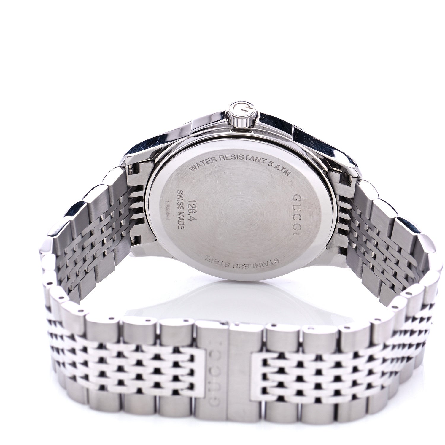 Gucci Stainless Steel 38mm G-Timeless Quartz Watch Brown 4 of 6