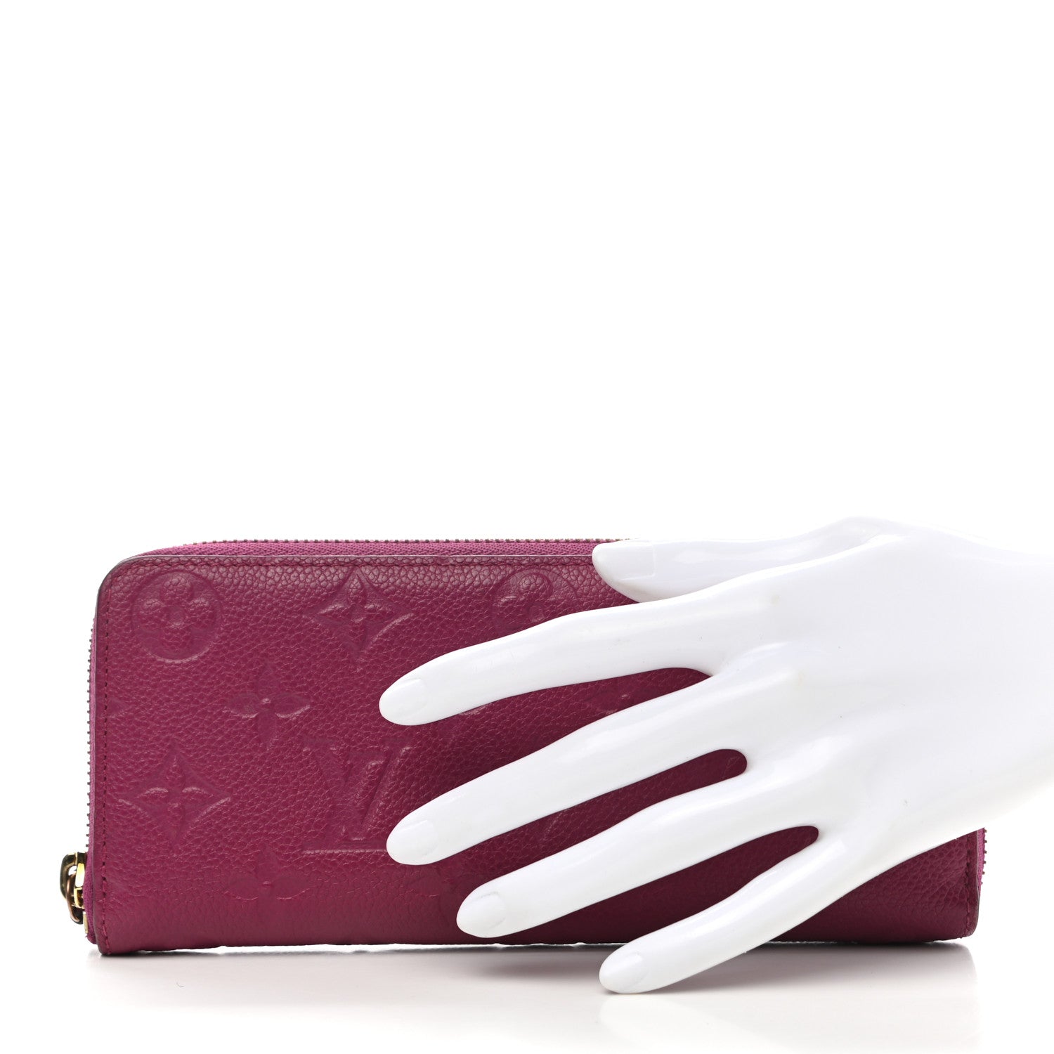 Louis Vuitton Empreinte Clemence Wallet Raisin 2 of 7