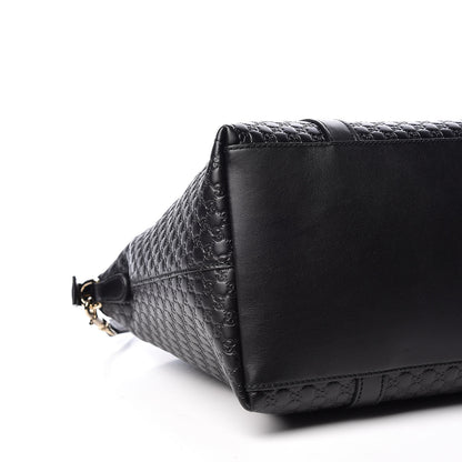 Gucci Soft Microguccissima Dome Satchel Black 5 of 9
