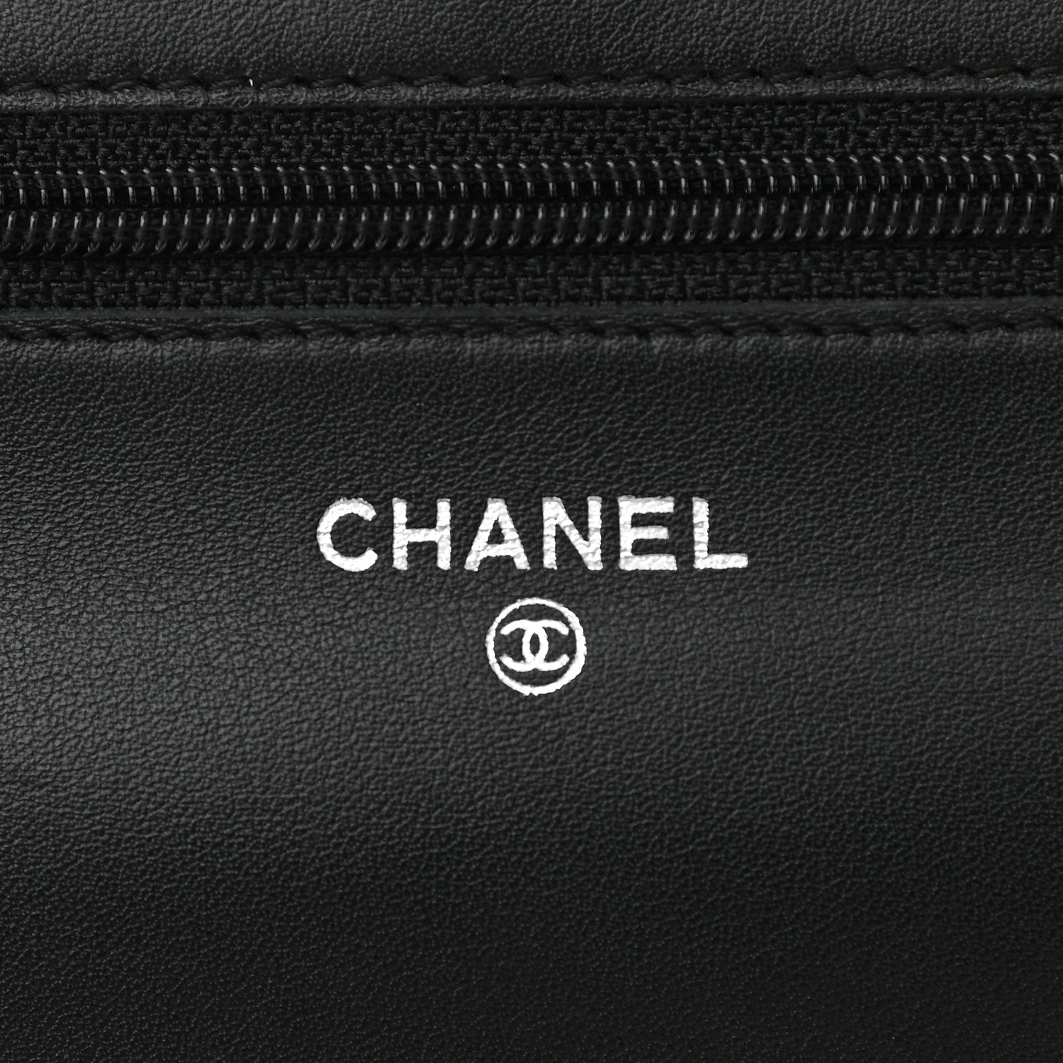 Chanel Caviar Timeless CC Wallet On Chain WOC Black 6 of 10