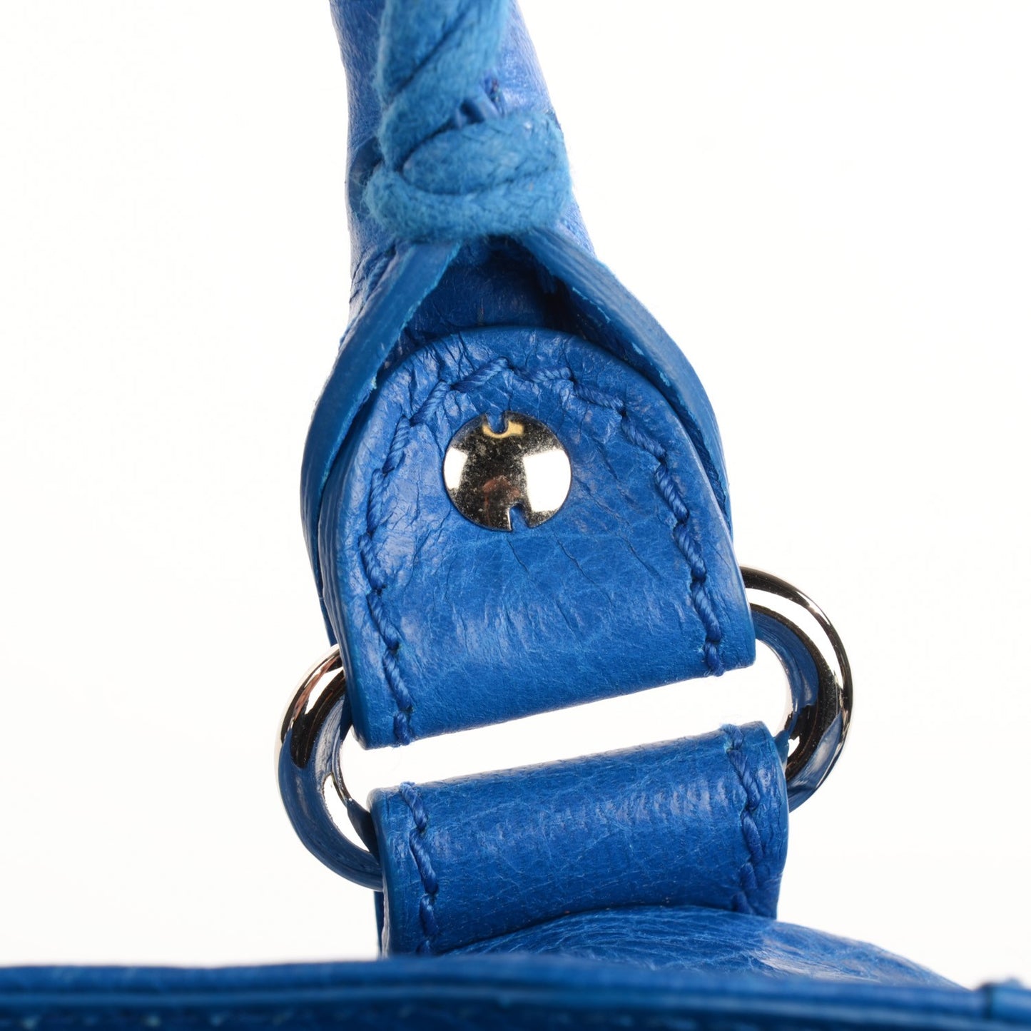 Agneau Giant 12 Silver Hardware Velo Bleu Lazuli