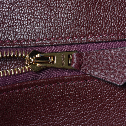 Hermes Togo Birkin 30 Bordeaux 11 of 32