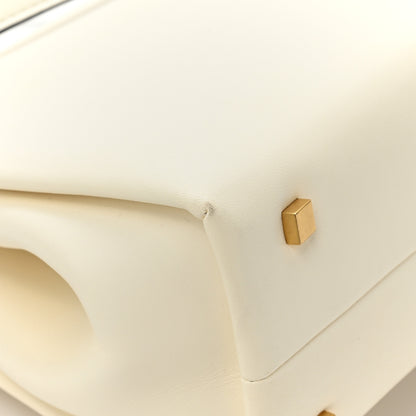 Valentino Garavani Nappa Small One Stud Top Handle Bag Ivory 15 of 16