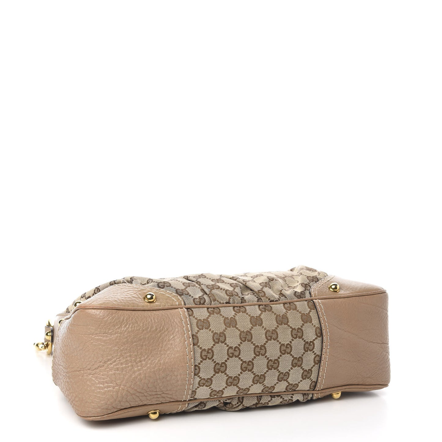 Monogram Medium Jockey Hobo Beige