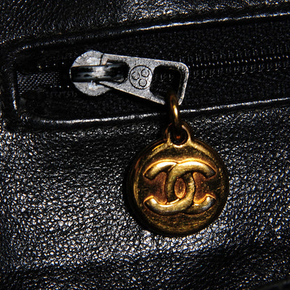 Chanel Lambskin Quilted Tassel Camera Case Black 7 of 8