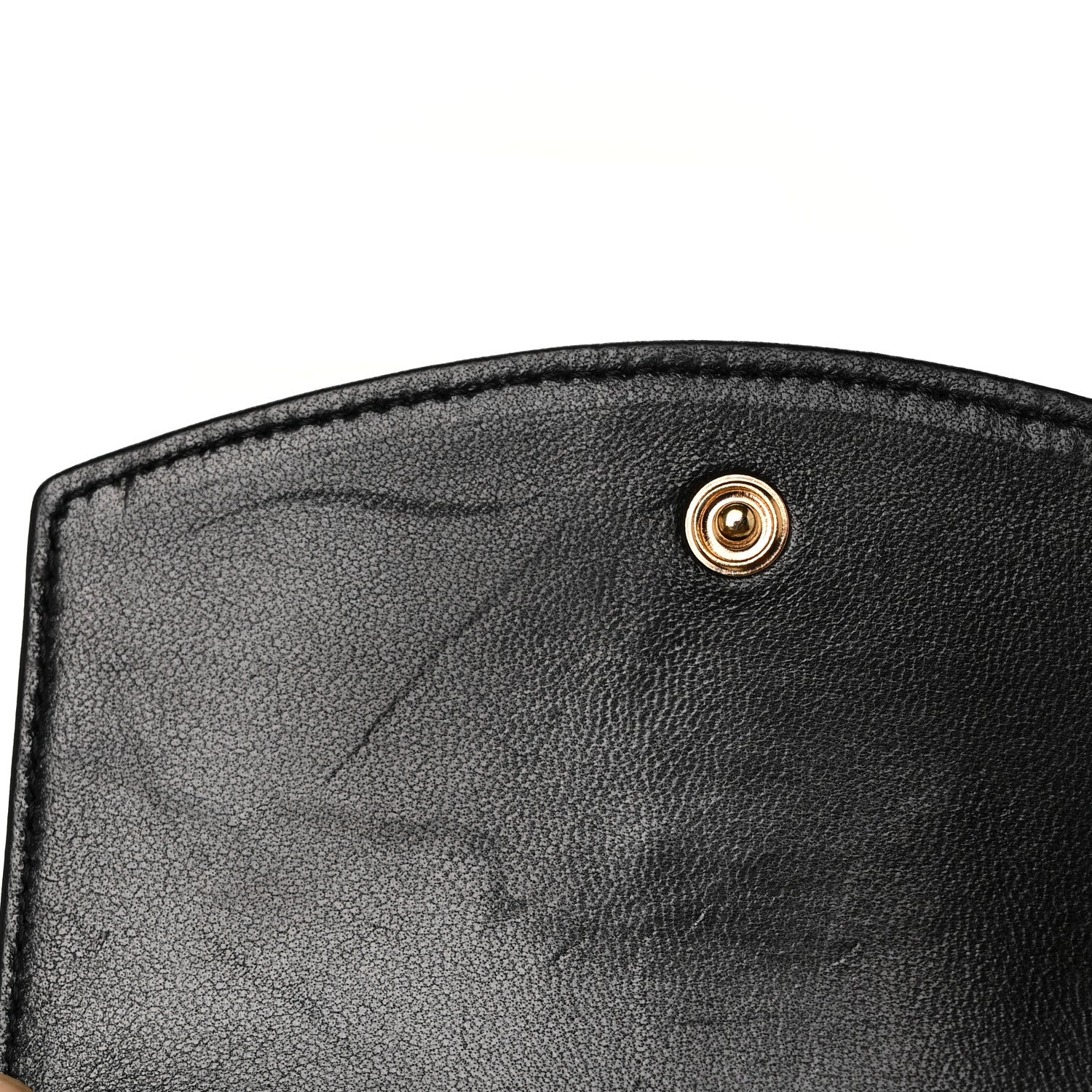 Chanel Caviar Timeless CC Compact French Wallet Black 9 of 10