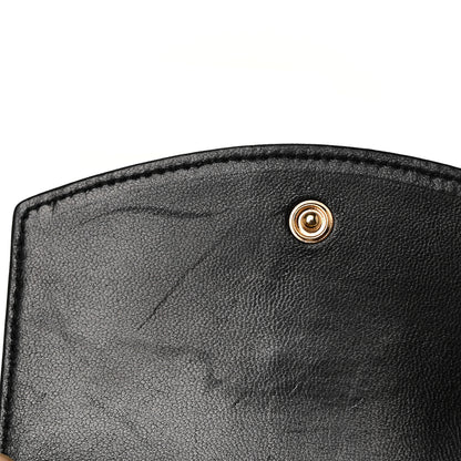 Chanel Caviar Timeless CC Compact French Wallet Black 9 of 10