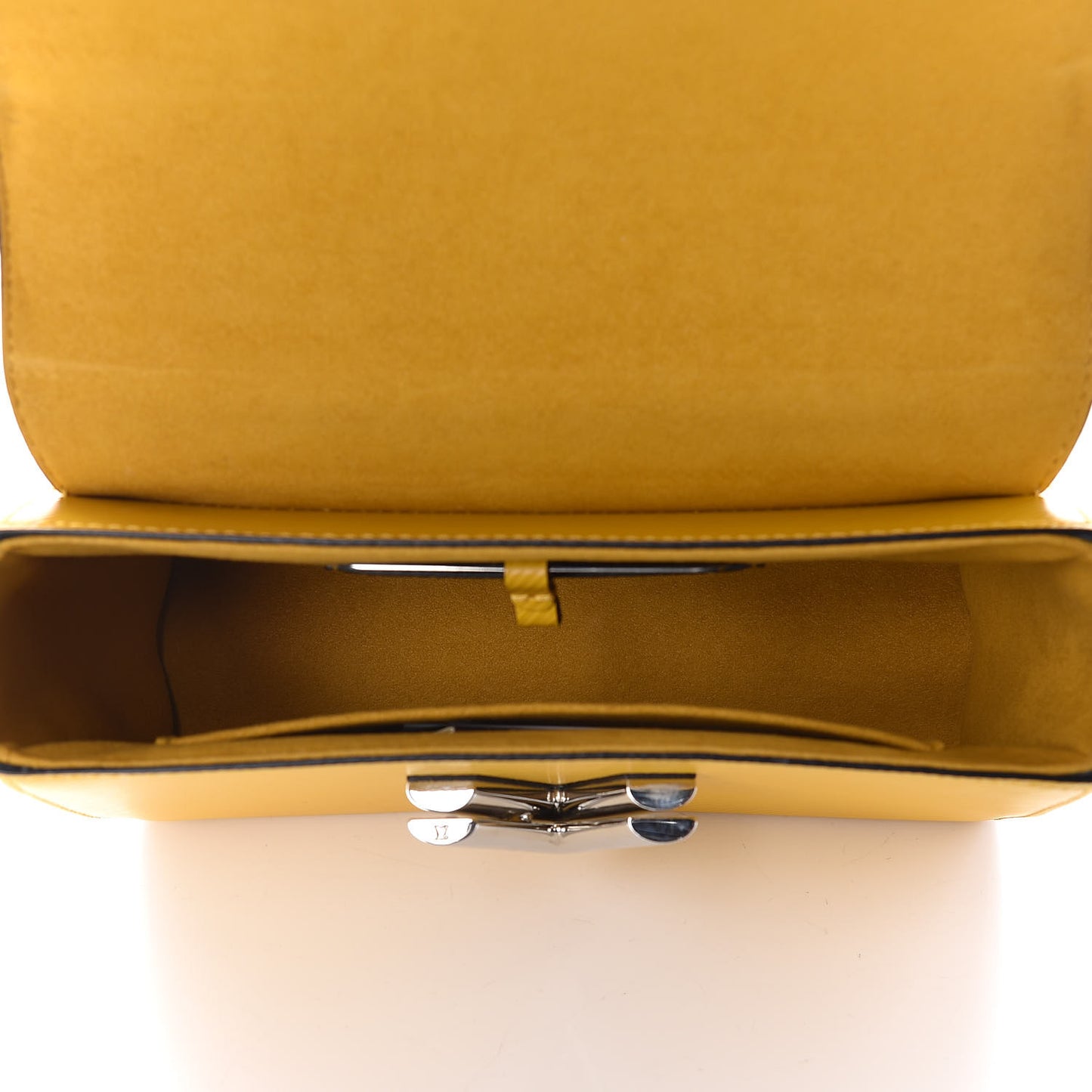 Epi Early Bird Twist Shoulder Bag MM Jonquille