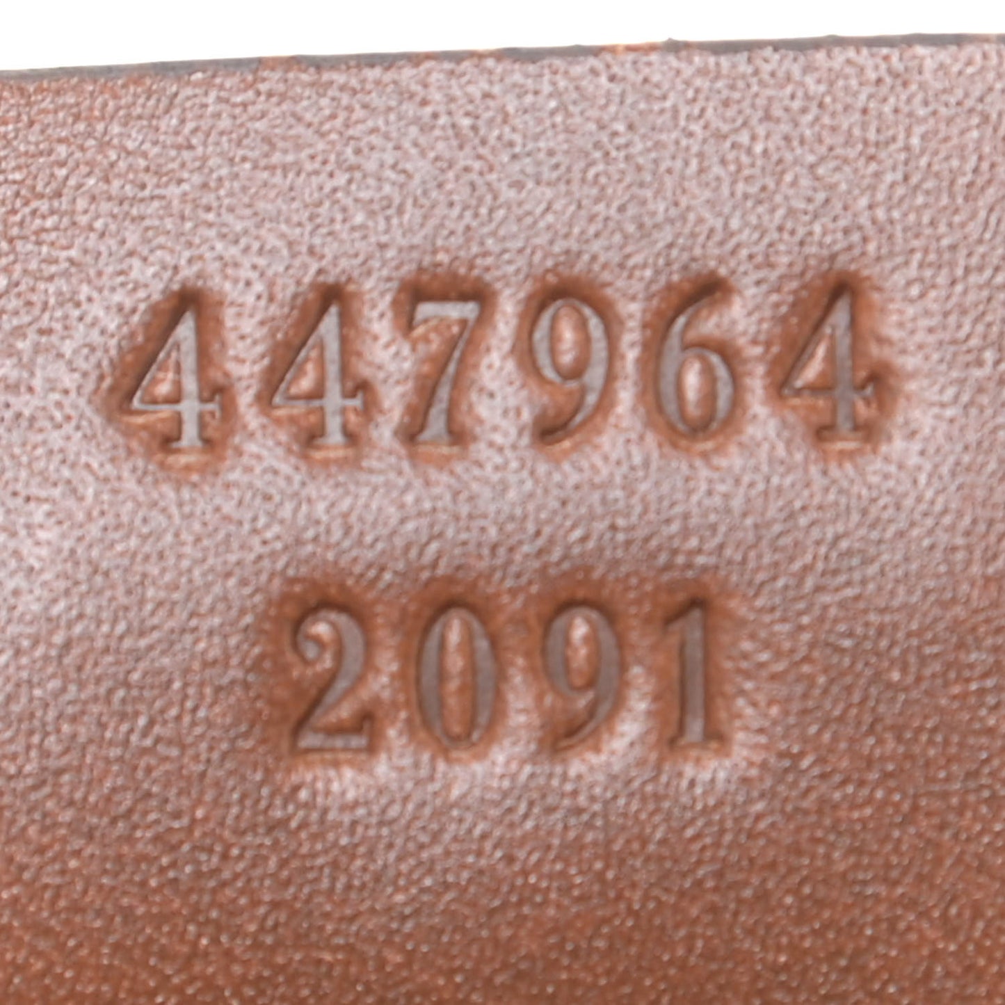 GG Supreme Monogram Key Case Beige Ebony Cuir