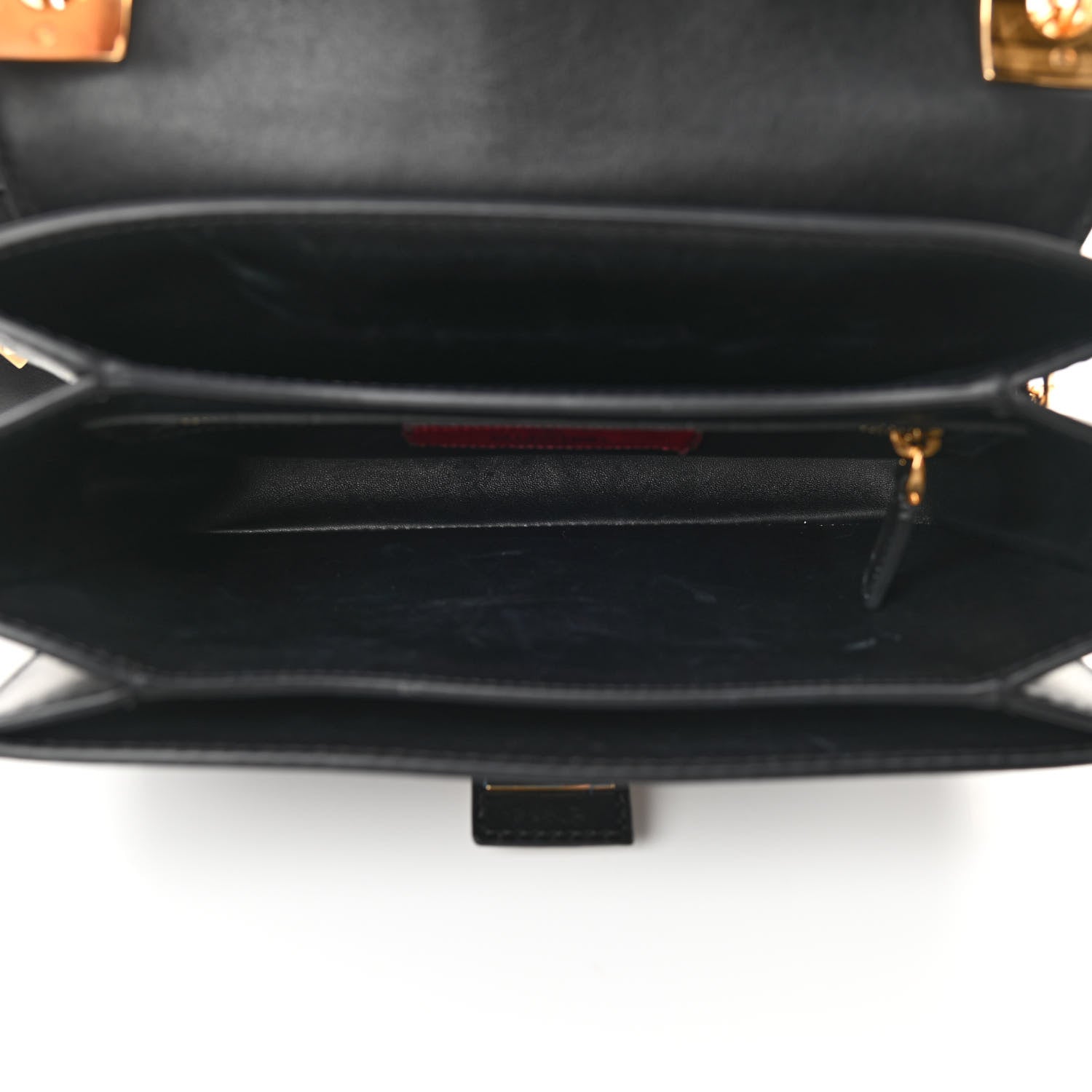 Valentino Garavani Vitello B-Rockstud Flap Black 5 of 11