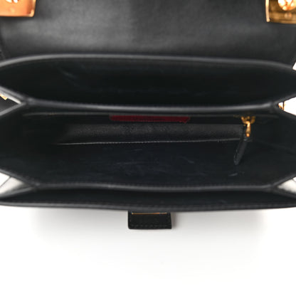 Valentino Garavani Vitello B-Rockstud Flap Black 5 of 11