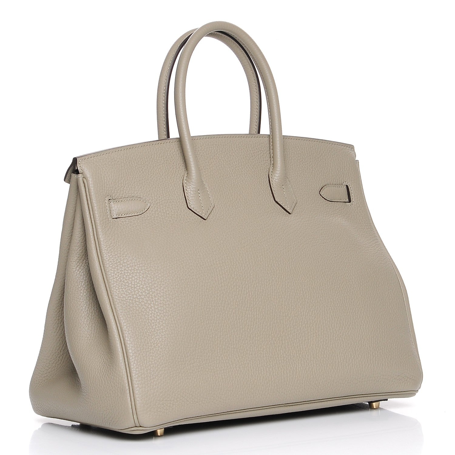 Hermes Taurillon Clemence Birkin 35 Sauge 3 of 27