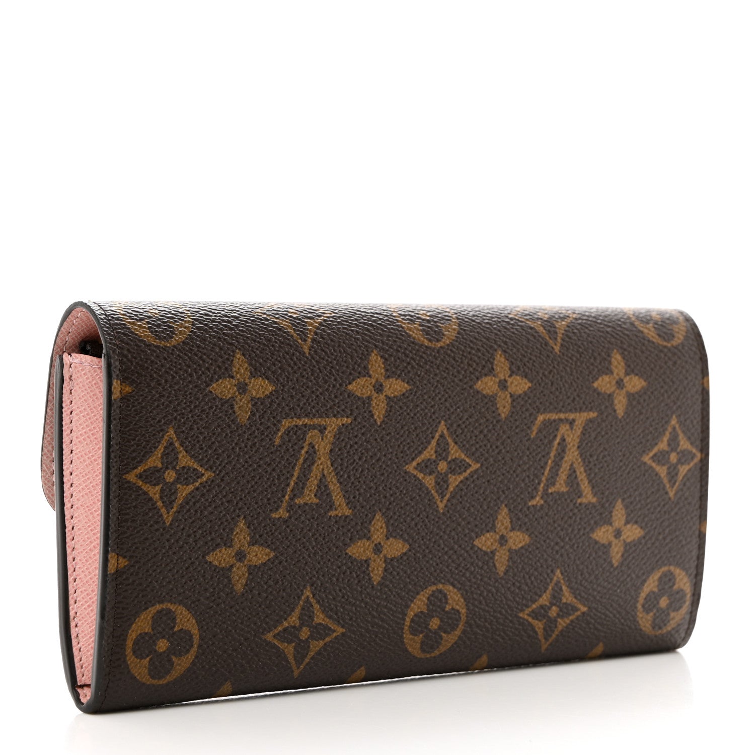 Louis Vuitton Monogram Emilie Wallet Rose Ballerine 3 of 8