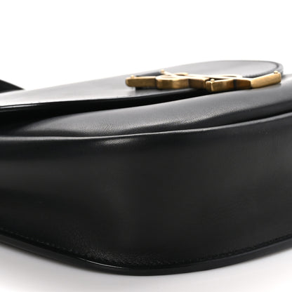 Saint Laurent Smooth Calfskin Monogram Medium Kaia Satchel Black 9 of 10