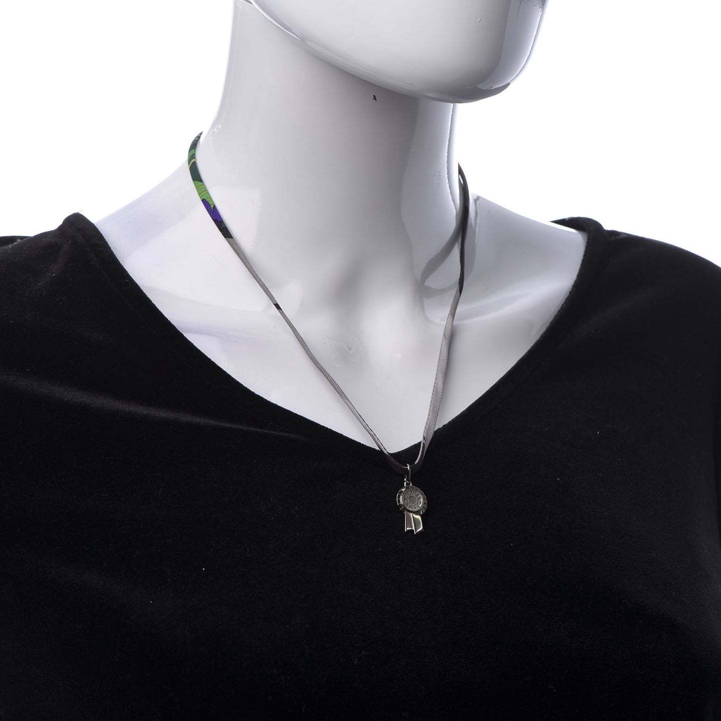 Silk Tourbillon de Couleurs Necklace Multicolor