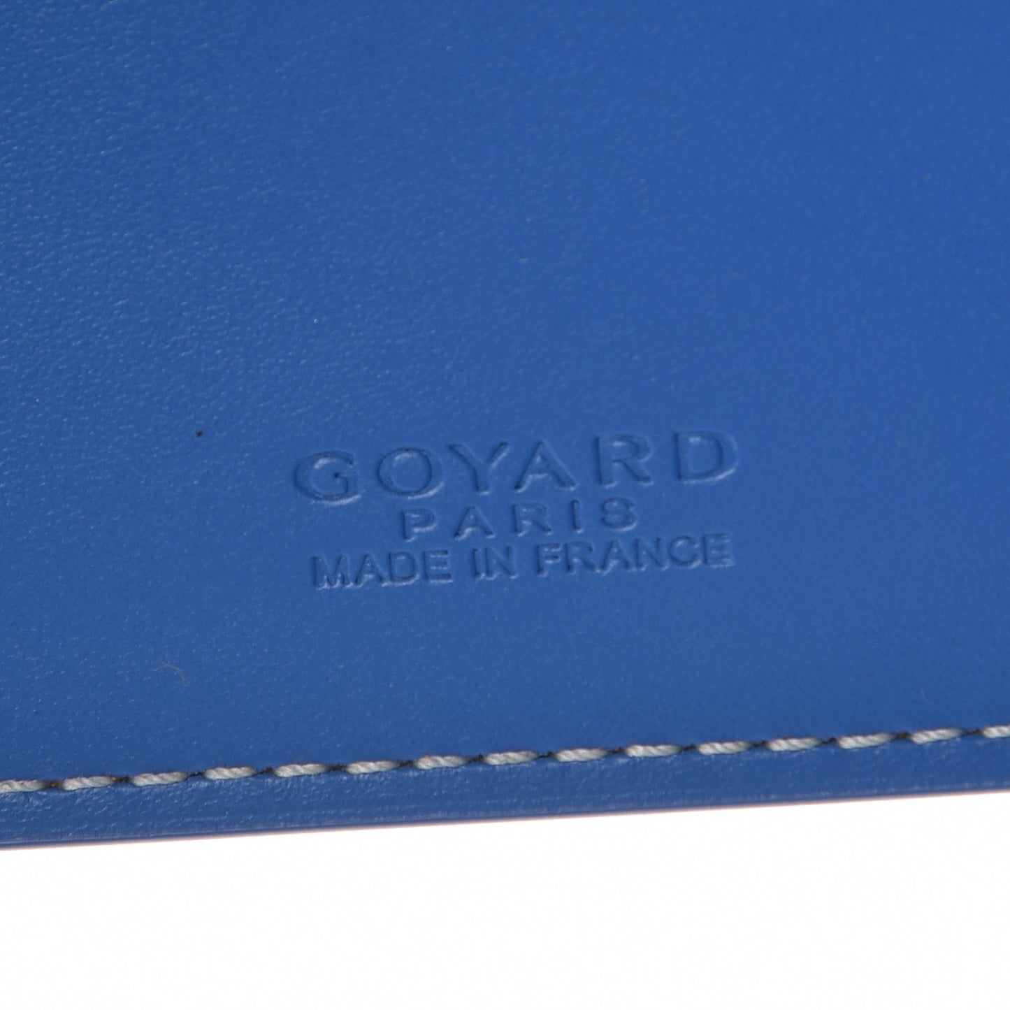Goyardine Multi Slot Bi-Fold Wallet Sky Blue