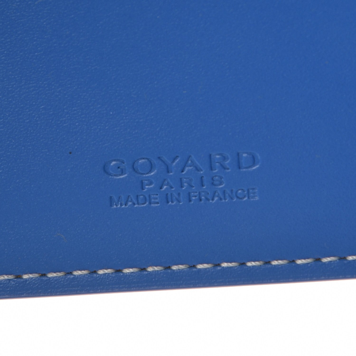 Goyard Goyardine Multi Slot Bi-Fold Wallet Sky Blue 6 of 8