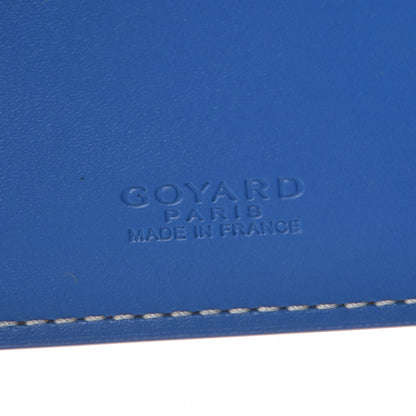 Goyard Goyardine Multi Slot Bi-Fold Wallet Sky Blue 6 of 8