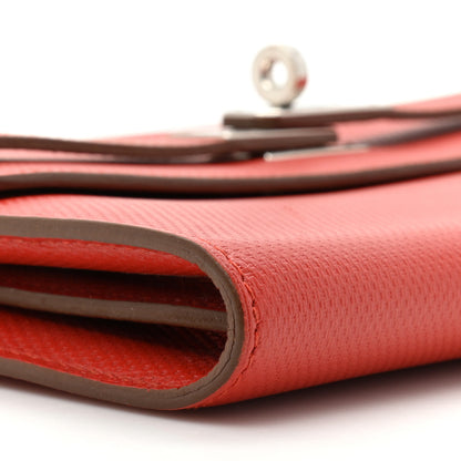 Hermes Grain d'H Kelly Longue Wallet Sanguine 11 of 11