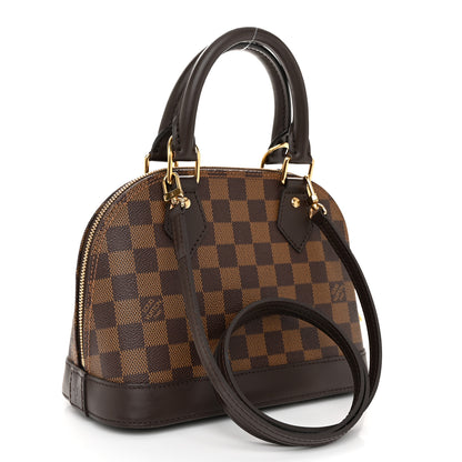 Louis Vuitton Damier Ebene Alma BB 3 of 10
