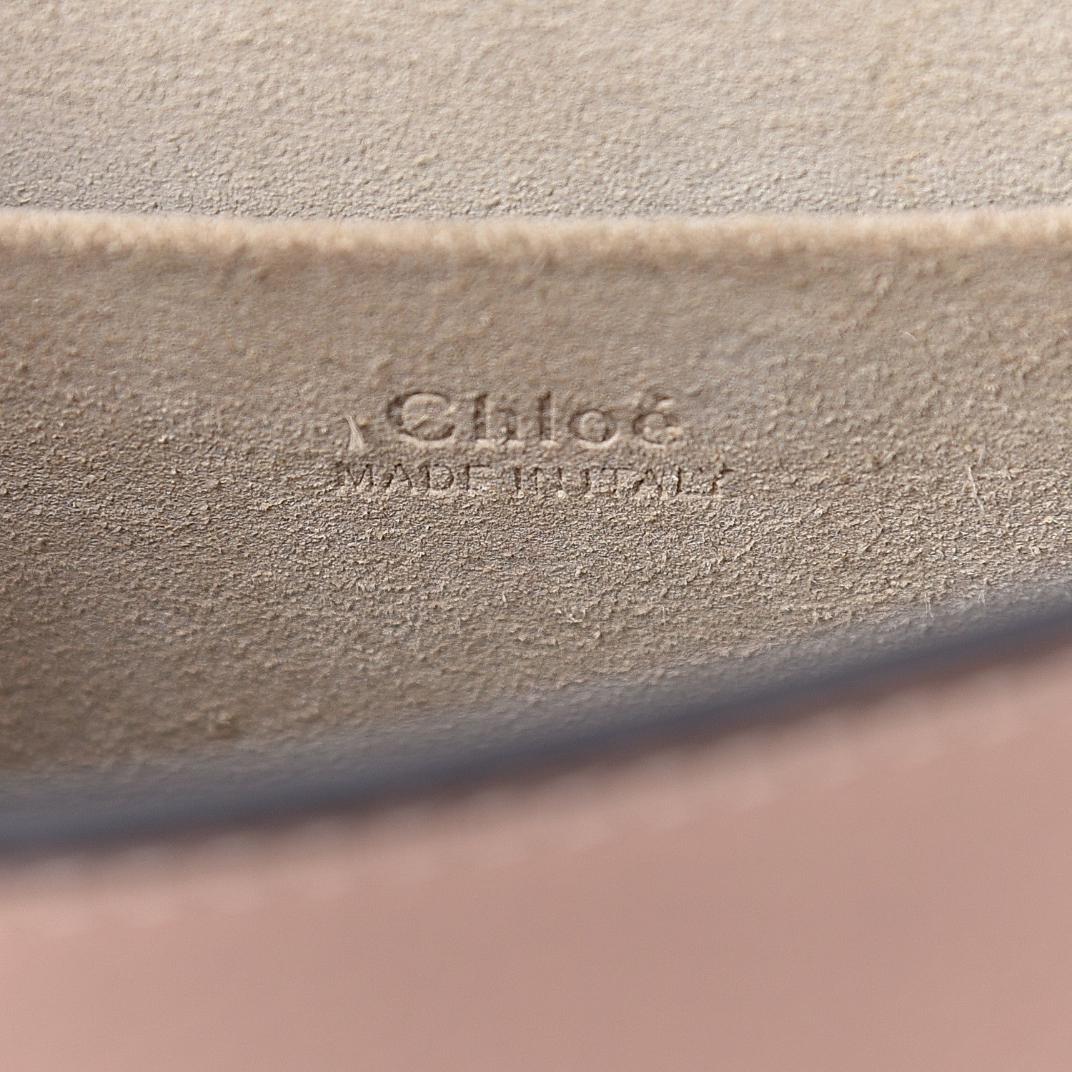 Chloe Calfskin Suede Small Nile Bracelet Bag Biscotti Beige 6 of 11
