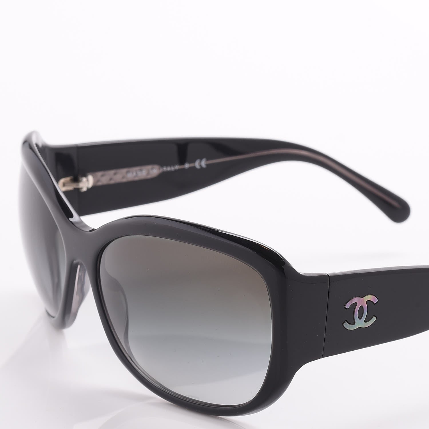 Chanel CC Logo Sunglasses 5226 Black 8 of 9