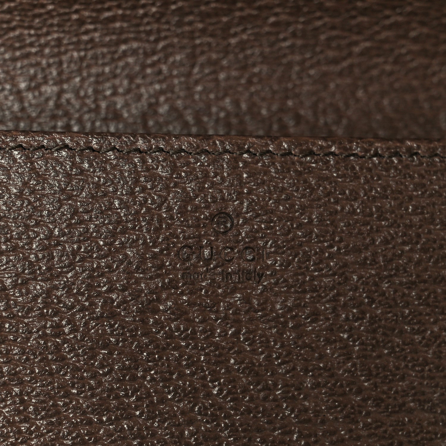 Gucci Monogram Jumbo GG Textured Dollar Calfskin Embroidered Horsebit 1955 Wallet On Chain Camel Ebony New Acero Multicolor 6 of 10