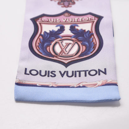 Louis Vuitton Silk Into Louis Bandeau Blue Grey 3 of 4