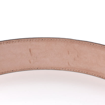 Gucci Guccissima Interlocking G Belt 85 34 Navy 8 of 8