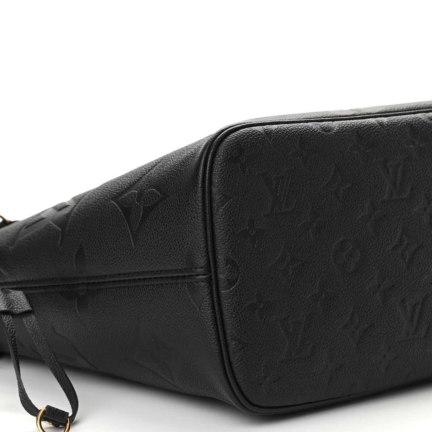 Louis Vuitton Empreinte Monogram Giant Neverfull MM Black 8 of 9