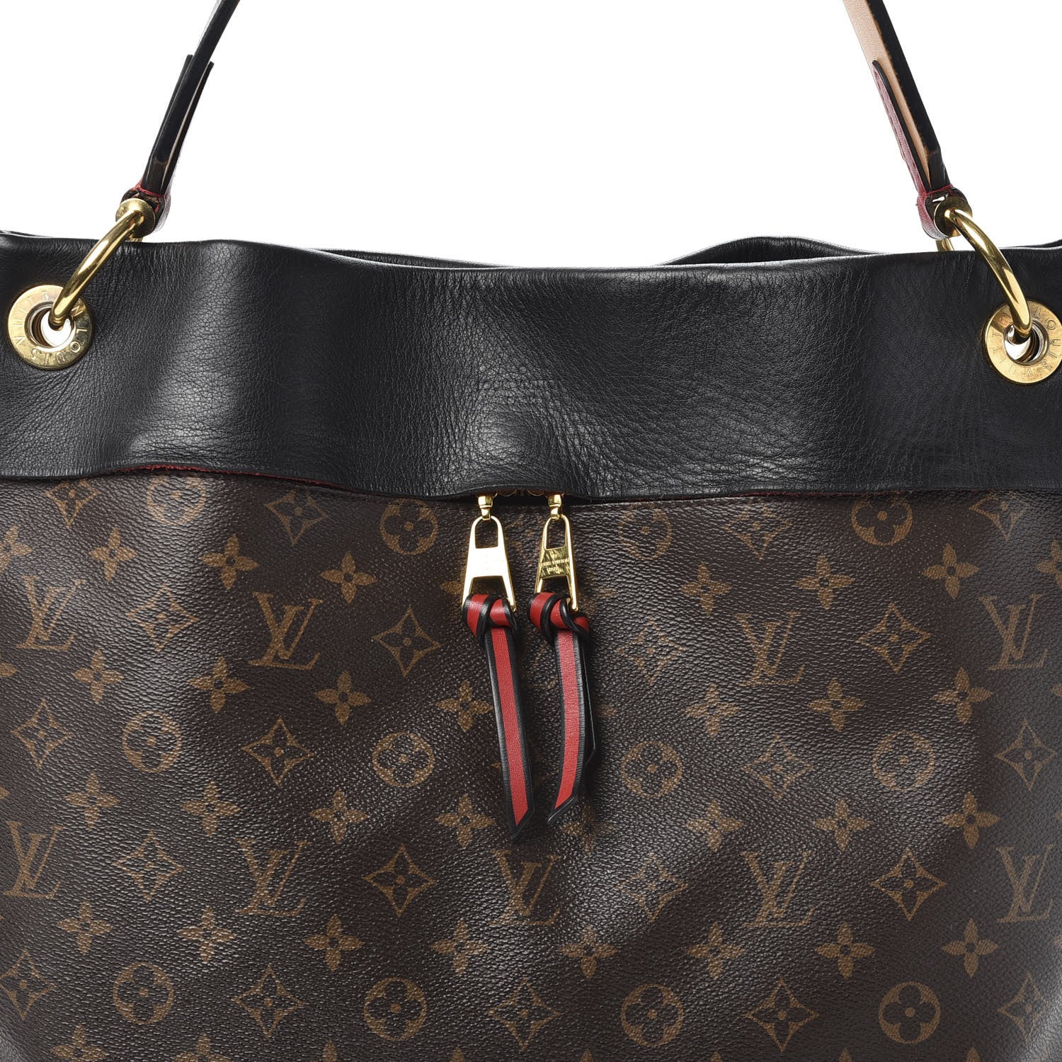 Louis Vuitton Monogram Tuileries Hobo Black 10 of 10