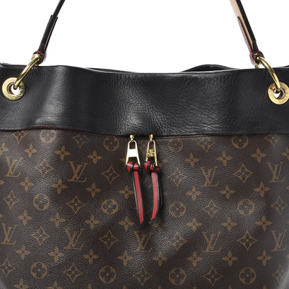 Louis Vuitton Monogram Tuileries Hobo Black 10 of 10