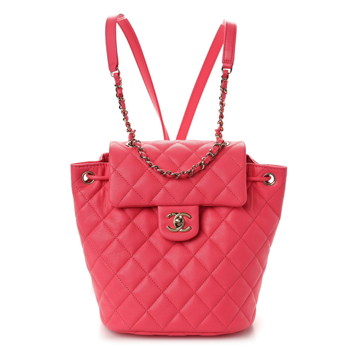 Chanel Caviar Quilted Mini Urban Spirit Backpack Pink 1 of 10