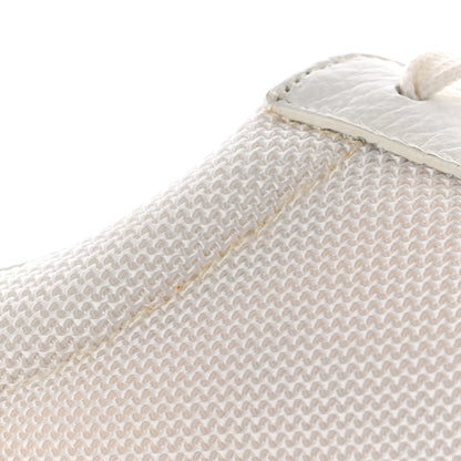 Louis Vuitton Calfskin Monogram Beverly Hills Sneakers 9 White Blue 14 of 21