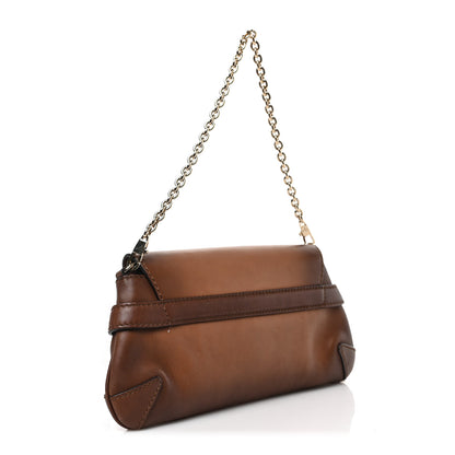 Gucci Leather Horsebit 1921 Clutch Bag Brown 2 of 9