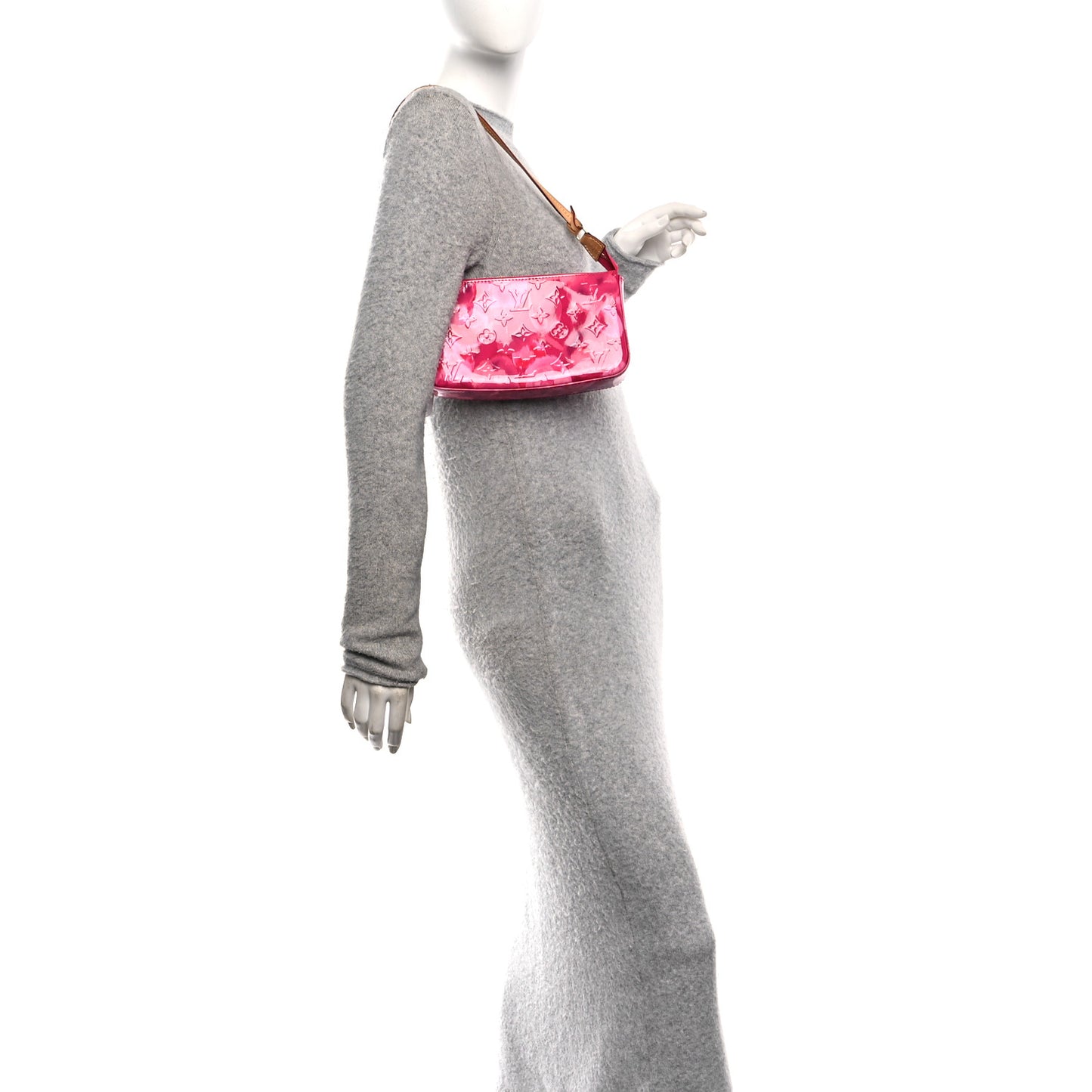 Vernis Ikat Pochette Accessories NM Rose Indien