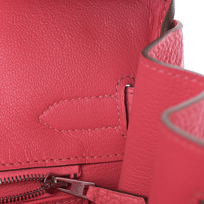 Hermes Togo Birkin 30 Rose Lipstick 20 of 31