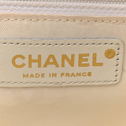 Chanel Calfskin Quilted Wild Stitch Top Handle Flap Beige 6 of 16
