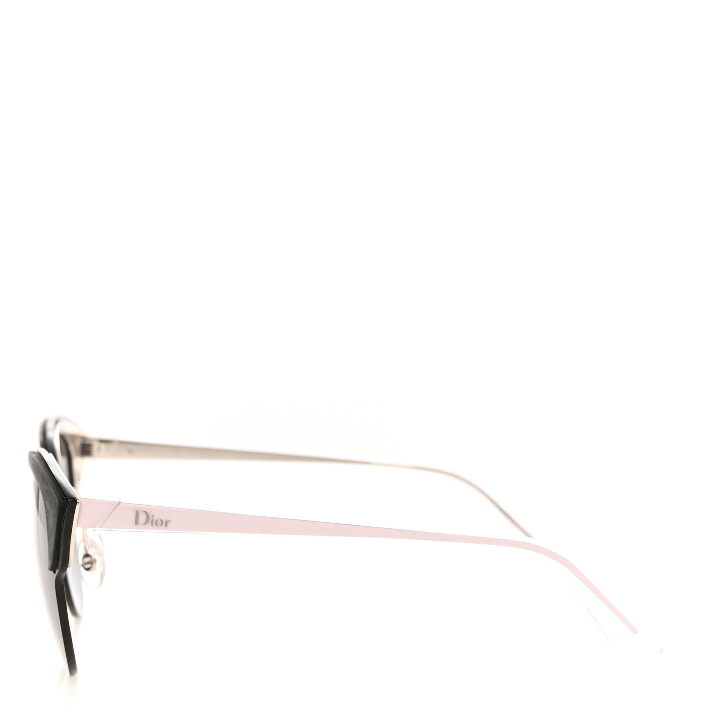 Acetate Diorun Sunglasses Black Pink