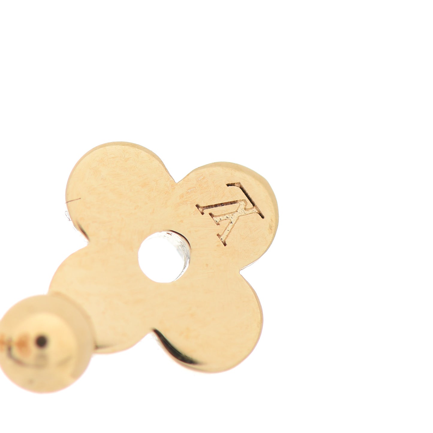 Brass Blooming Earrings Gold