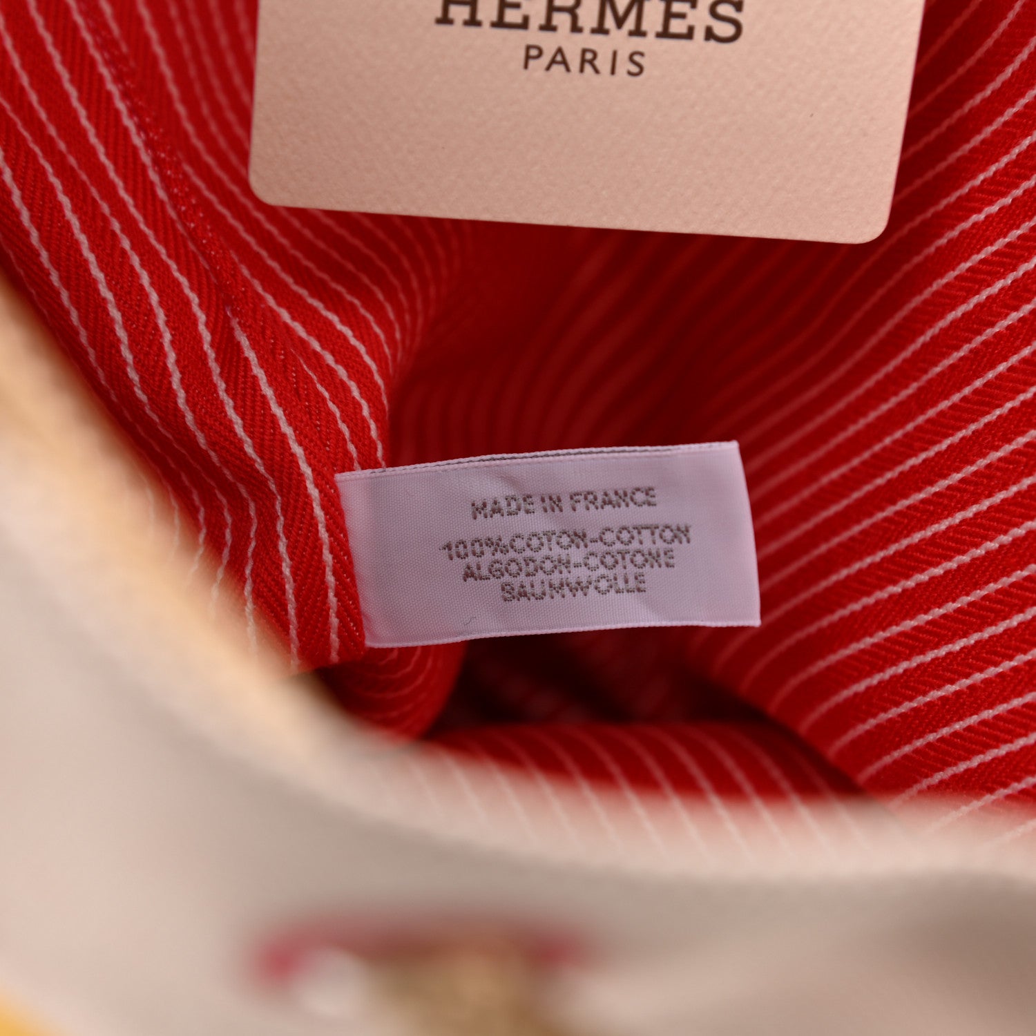 Hermes Toile H Canvas Under The Waves Drawstring Duffle Bag 7 of 11