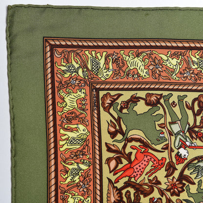 Hermes Silk Chasse En Inde Scarf 90 5 of 6