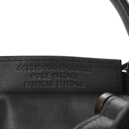 Balenciaga Veau Soyeux Perforated Blackout Hardware Mini City Gris Fossile 7 of 7