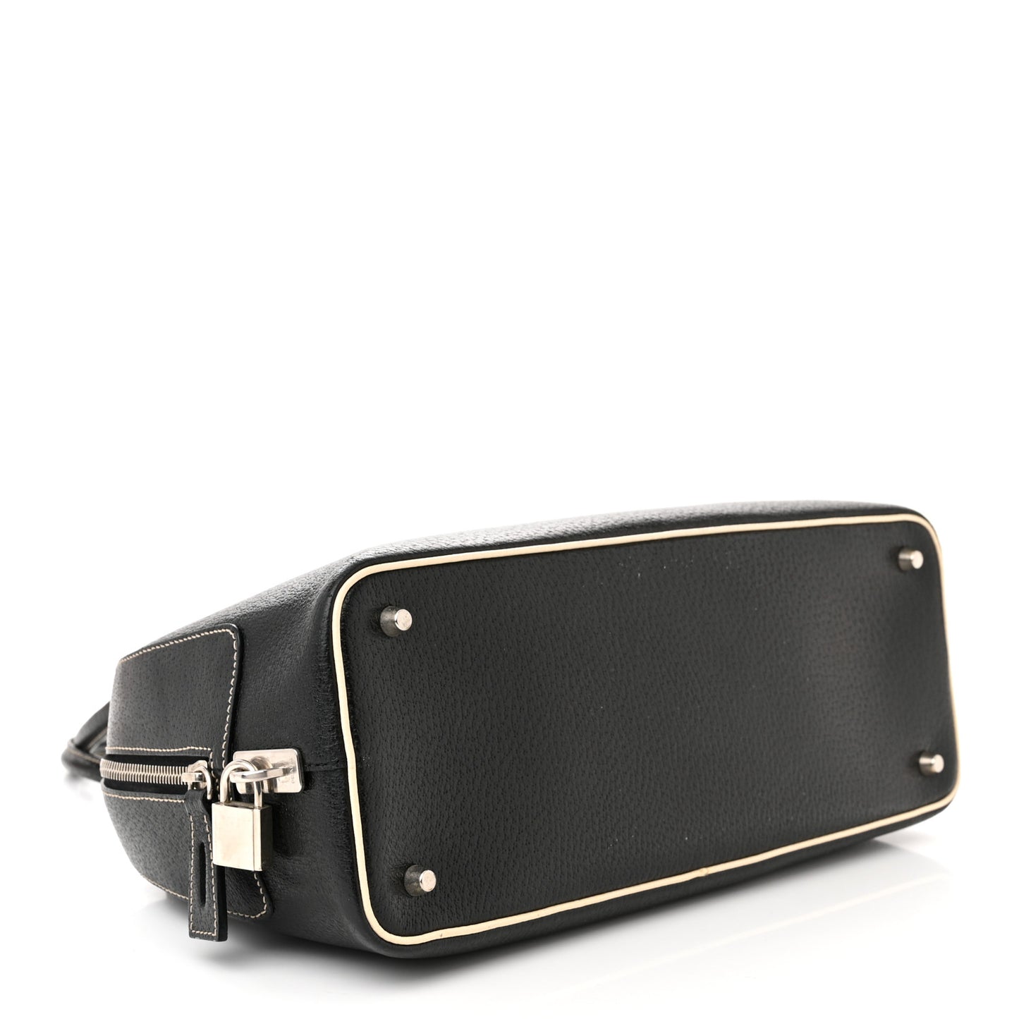Goatskin Bowling Bag Black